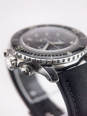 Blancpain Fifty Fathoms Steel Black Dial 45mm Automatic Mens 5085F-1130-52a