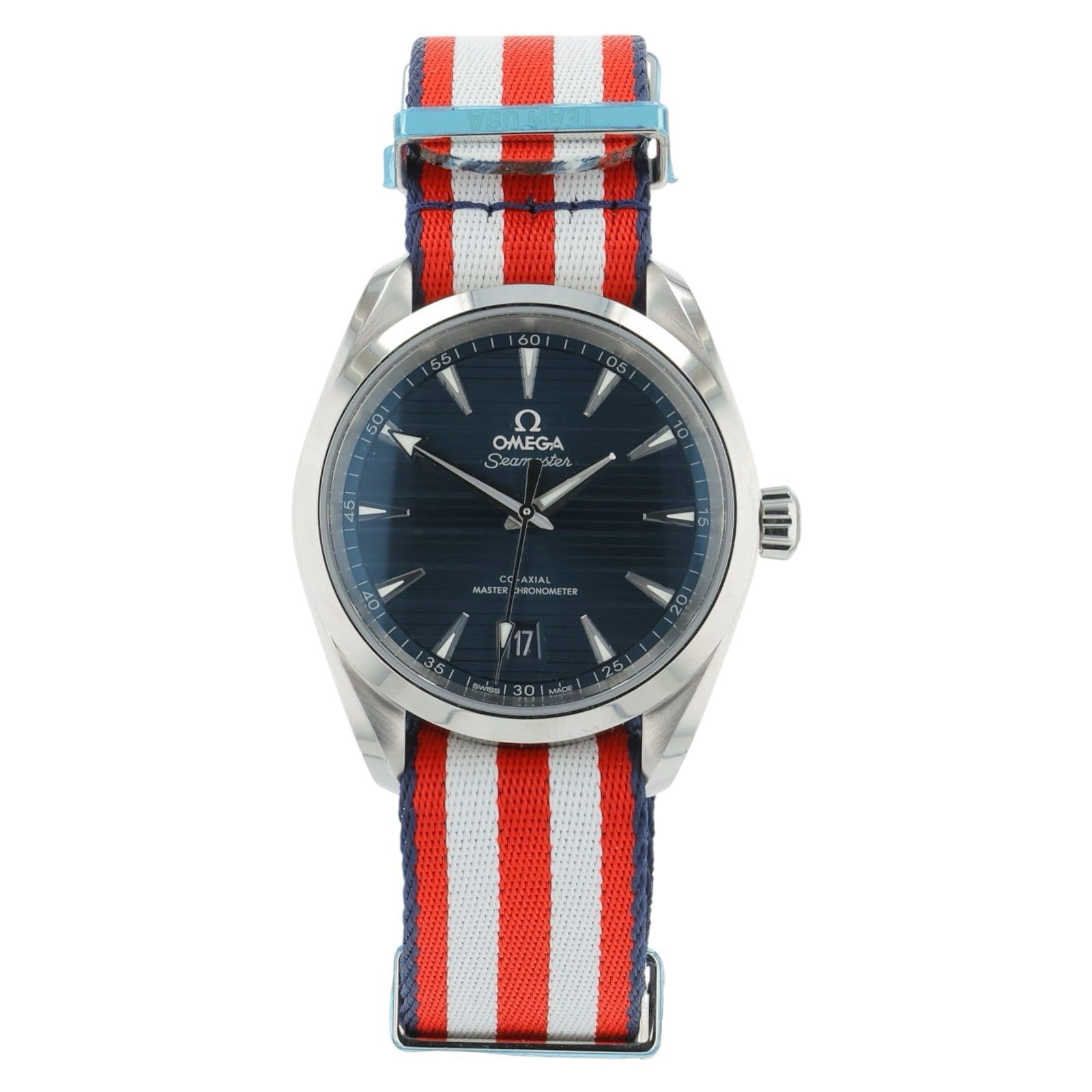 Omega Seamaster Stainless Steel Blue Dial 38mm Automatic 220.12.38.20.03.003
