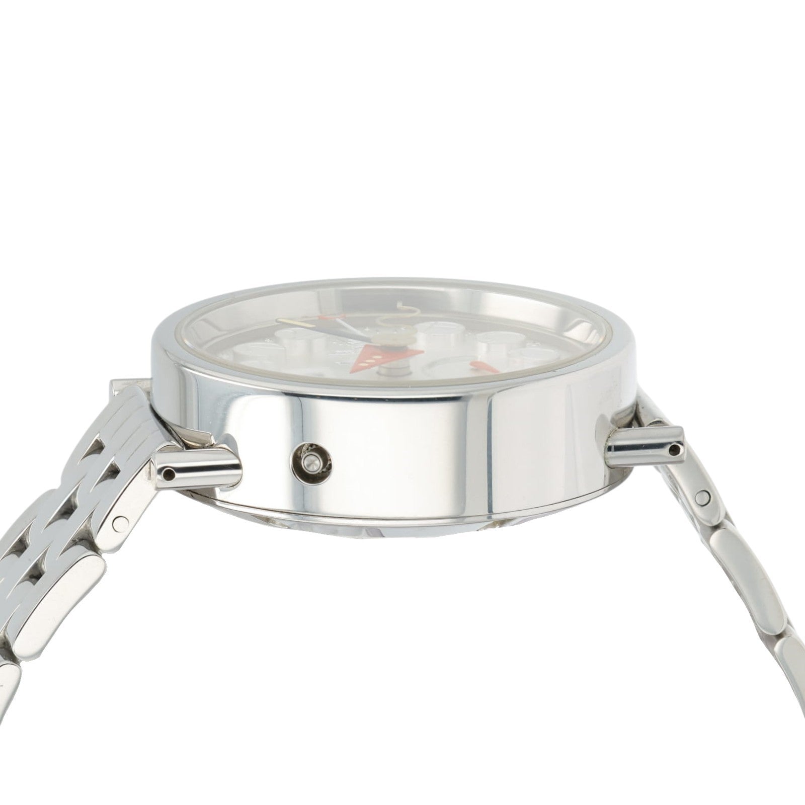 Alain Silberstein Hedbo Silver Dial Stainless Steel 40mm Automatic Mens Watch