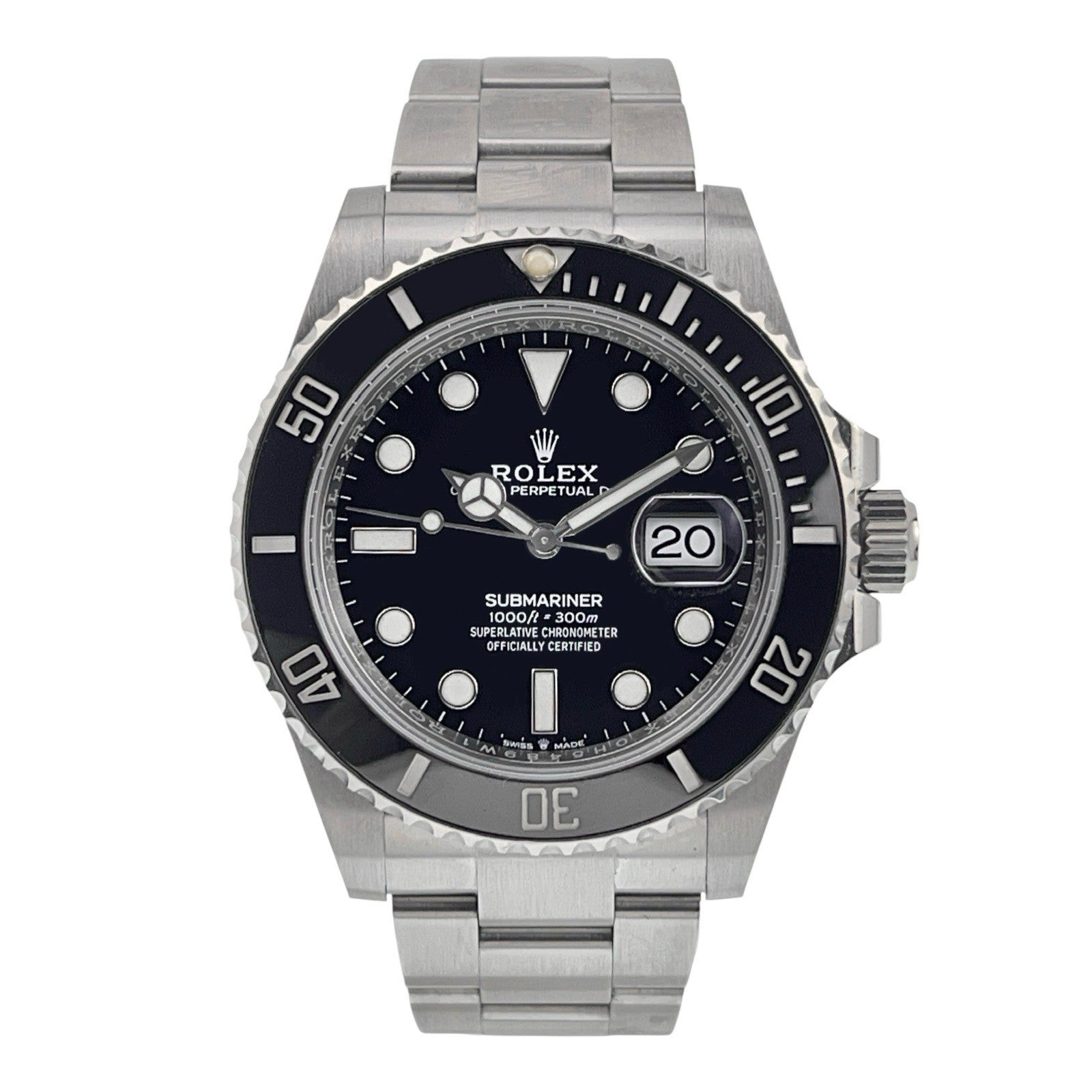 Rolex Submariner Stainless Steel Black Dial 41mm Automatic Mens Watch 126610LN