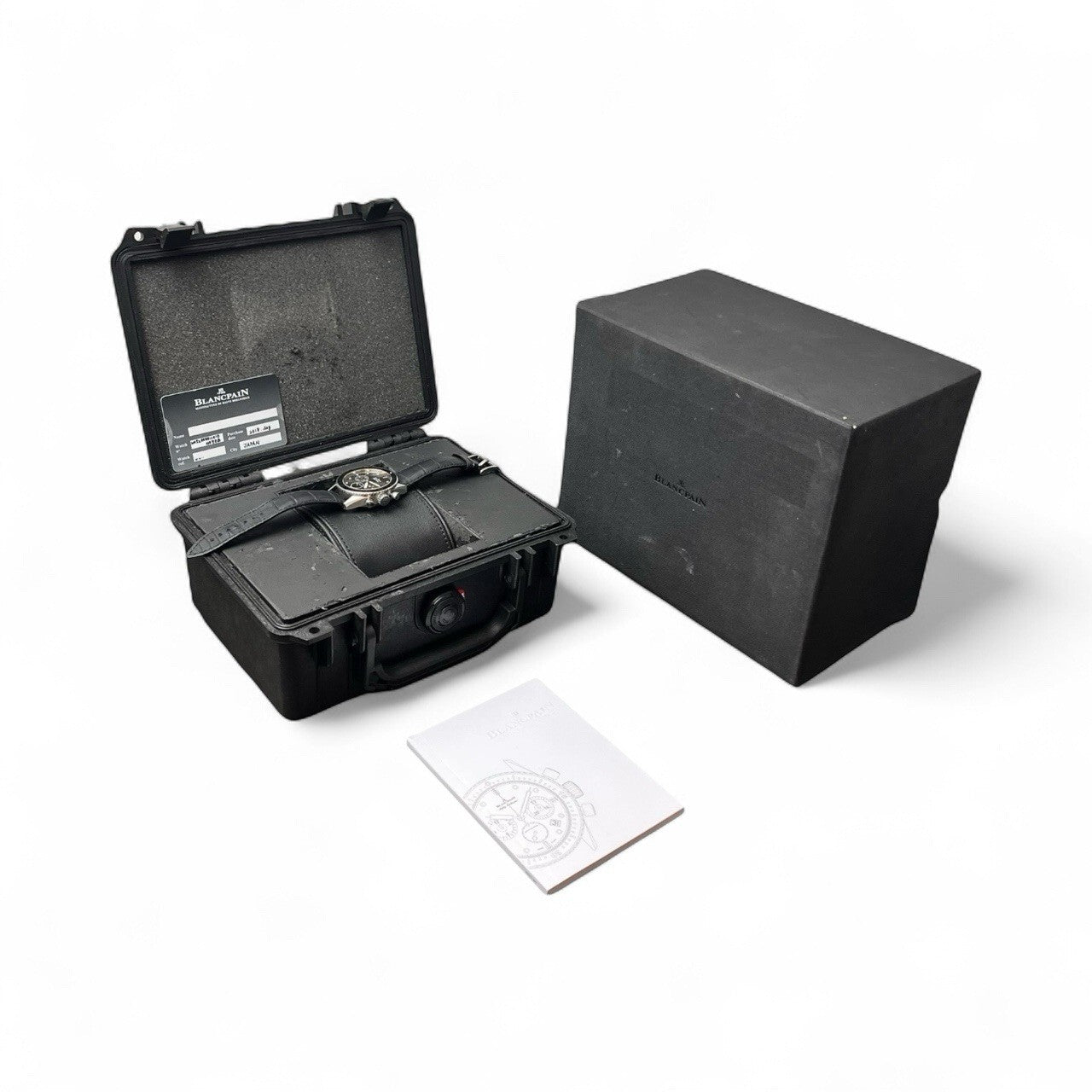 Blancpain Fifty Fathoms Stainless Steel Grey Dial 43mm Automatic Mens Watch 5200