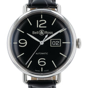 Bell & Ross Grande Date Black Dial Stainless Steel 45mm Automatic Men’s WW1-96