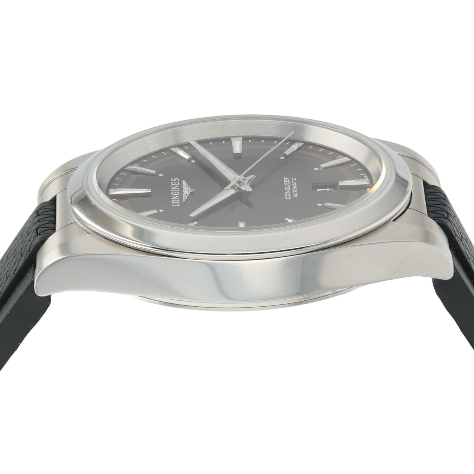 Longines Conquest Black Dial Stainless Steel 41mm Automatic Men’s Watch L3.830.4