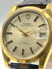 Tudor Prince Oysterdate Steel and Gold Plated 34mm Automatic Men’s Watch 9050