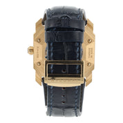 Bulgari Octo 18k Rose Gold Black Dial 41mm Automatic Mens Watch BGO P 41 G