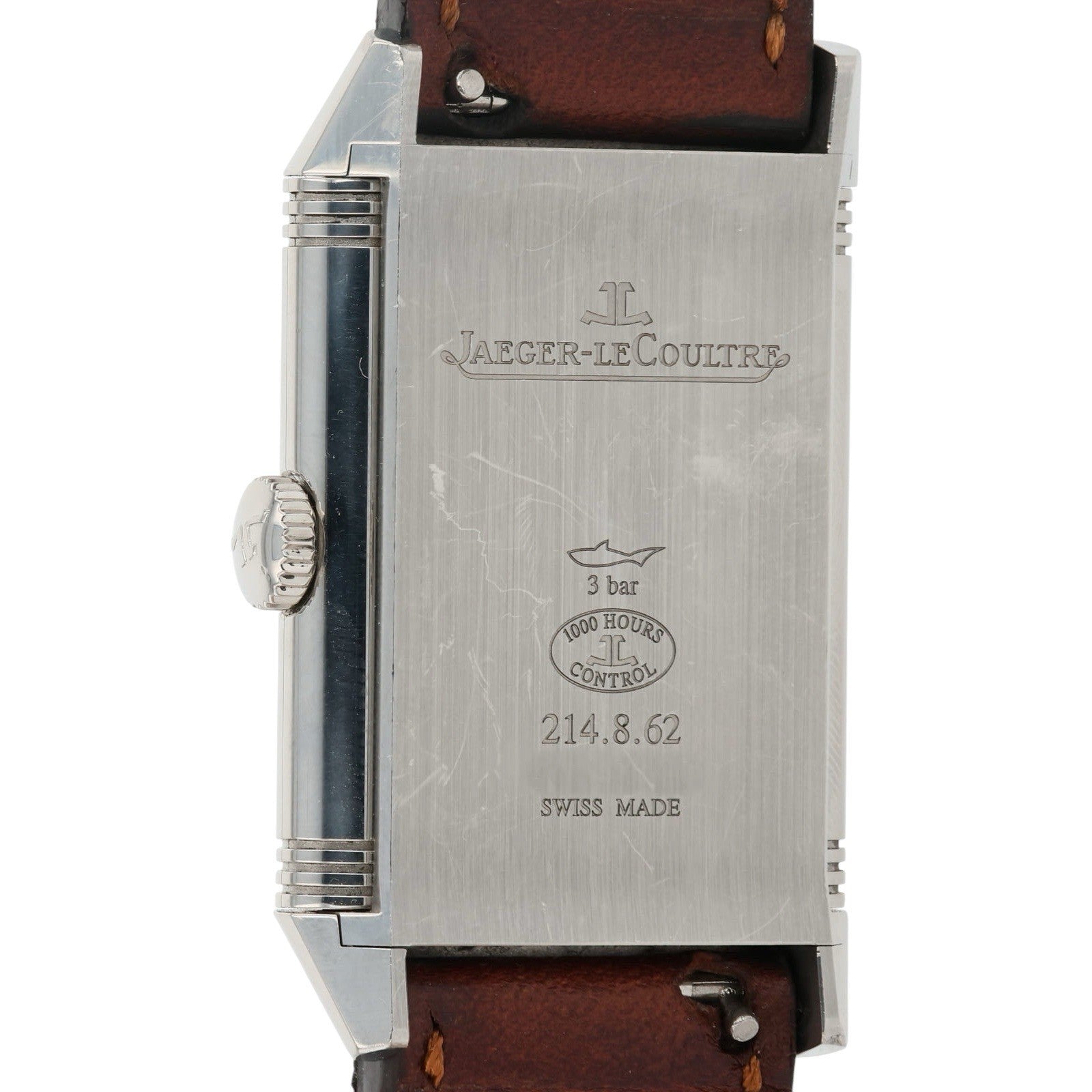 Jaeger-LeCoultre Reverso Steel Silver Dial 45x27mm Manual Wind Mens Q3858520