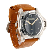 Panerai Luminor 1950 Black Dial Stainless Steel 47mm Manual Wind Men’s PAM00127