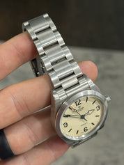 Tudor Ranger Beige Dial 36mm 79930 Men's Steel Field Watch Automatic Latest