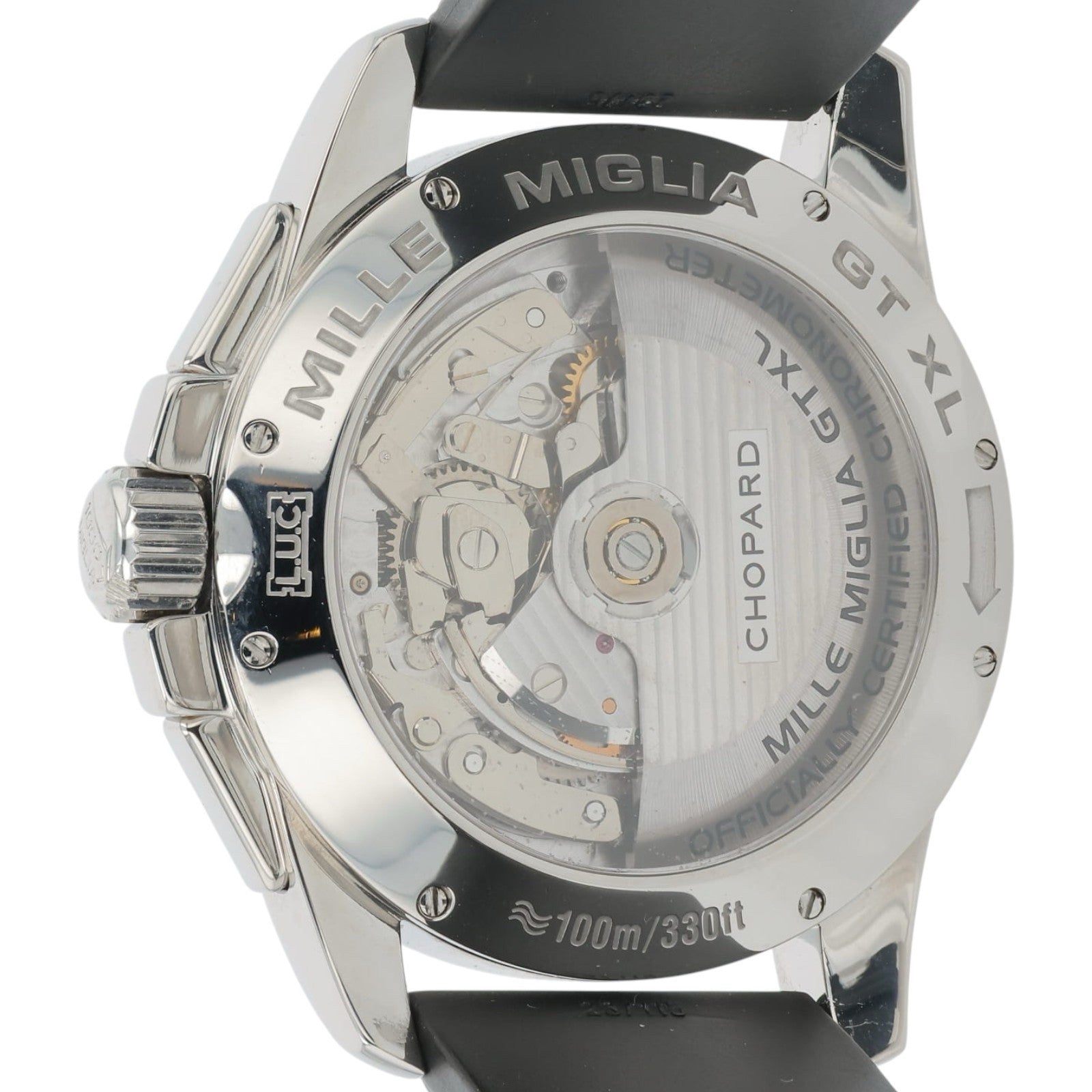 Chopard Mille Miglia Stainless Steel Black Dial 44mm Auto Mens Watch 16/8459