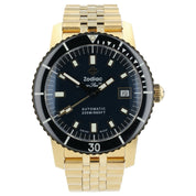 Zodiac Super Sea Wolf Blue Dial 18k Gold Plated 40mm Automatic Men’s ZO9308