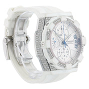 Concord C1 Chrono White Dial Steel Diamond 45mm Automatic Mens 01.5.14.1001