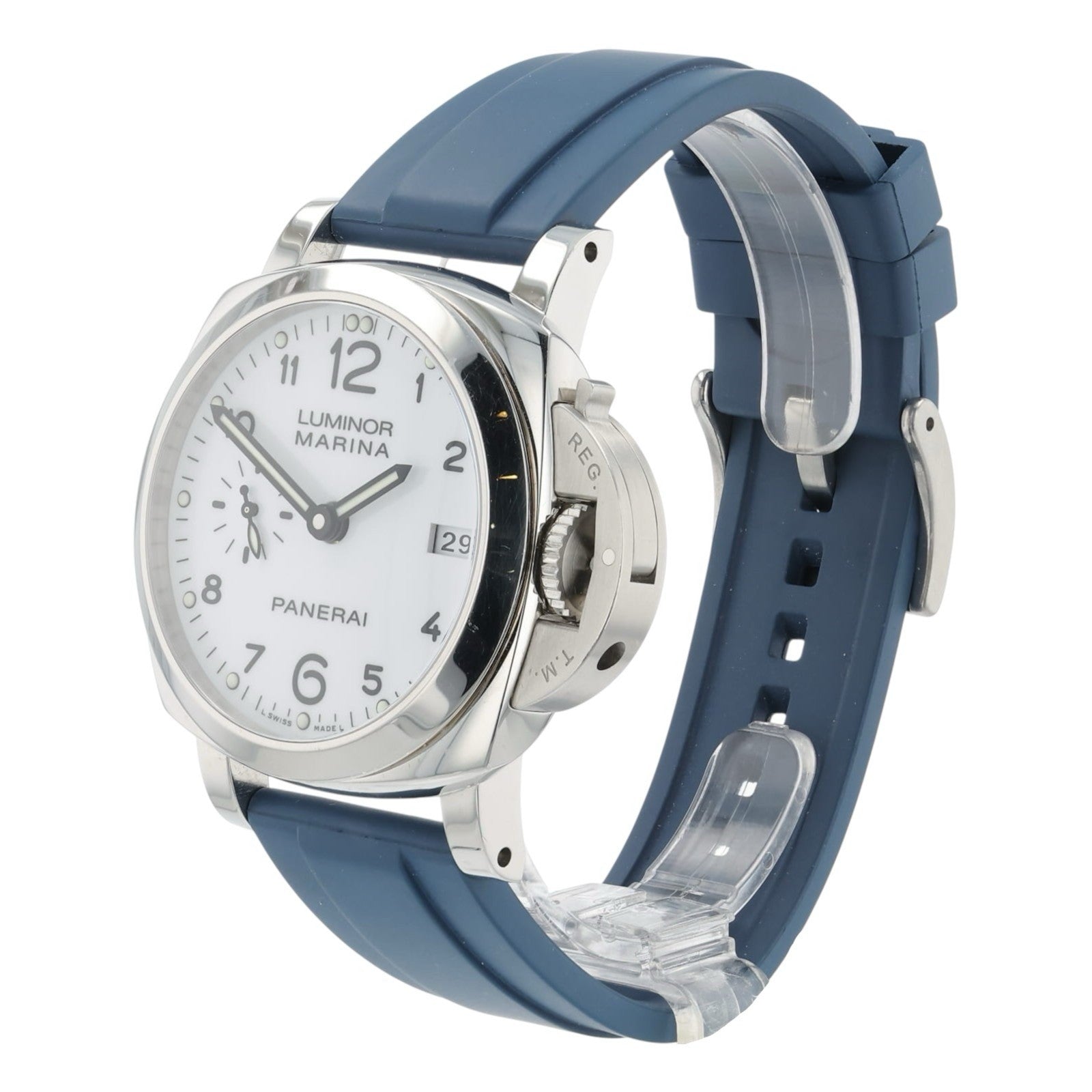 Panerai Luminor Marina Stainless Steel White Dial 42mm Automatic Mens PAM00523