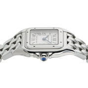 Cartier Panthere Silver Dial Stainless Steel 22mm Quartz Women's Watch WSPN0006