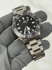 2024 Pelagos 39mm Titanium Automatic Black Men's Watch 25407N - Box/Papers
