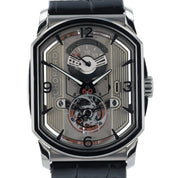 Chopard L.U.C Engine One Tourbillon Grey Titanium Manual Mens Watch 168526-3001