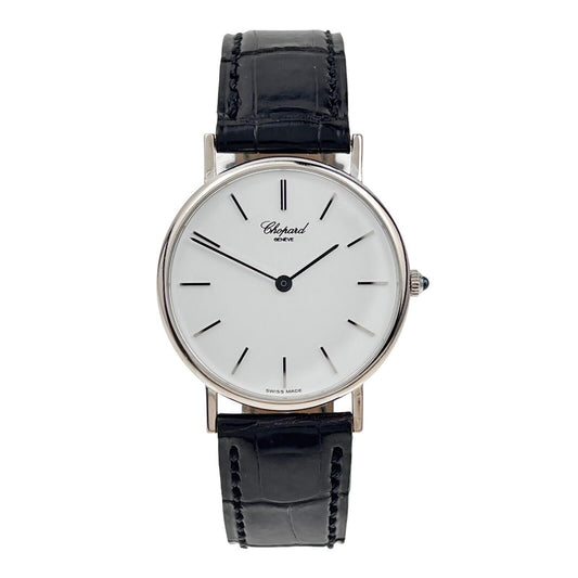 Chopard Classic 1091 18k White Gold White Dial Quartz Watch 32MM