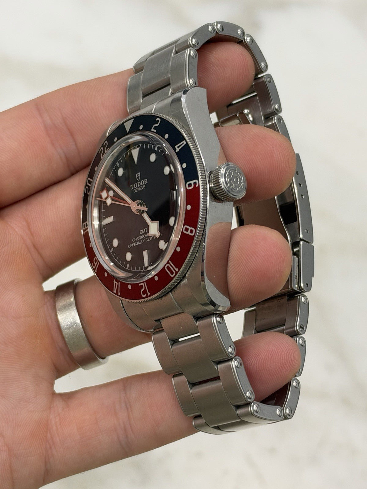 2023 Tudor Black Bay GMT Pepsi Black Dial Steel 41mm Automatic Mens 79830RB