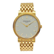 Patek Philippe Calatrava 5120/1J Mens Automatic Full 18k Yellow Gold 35mm Watch