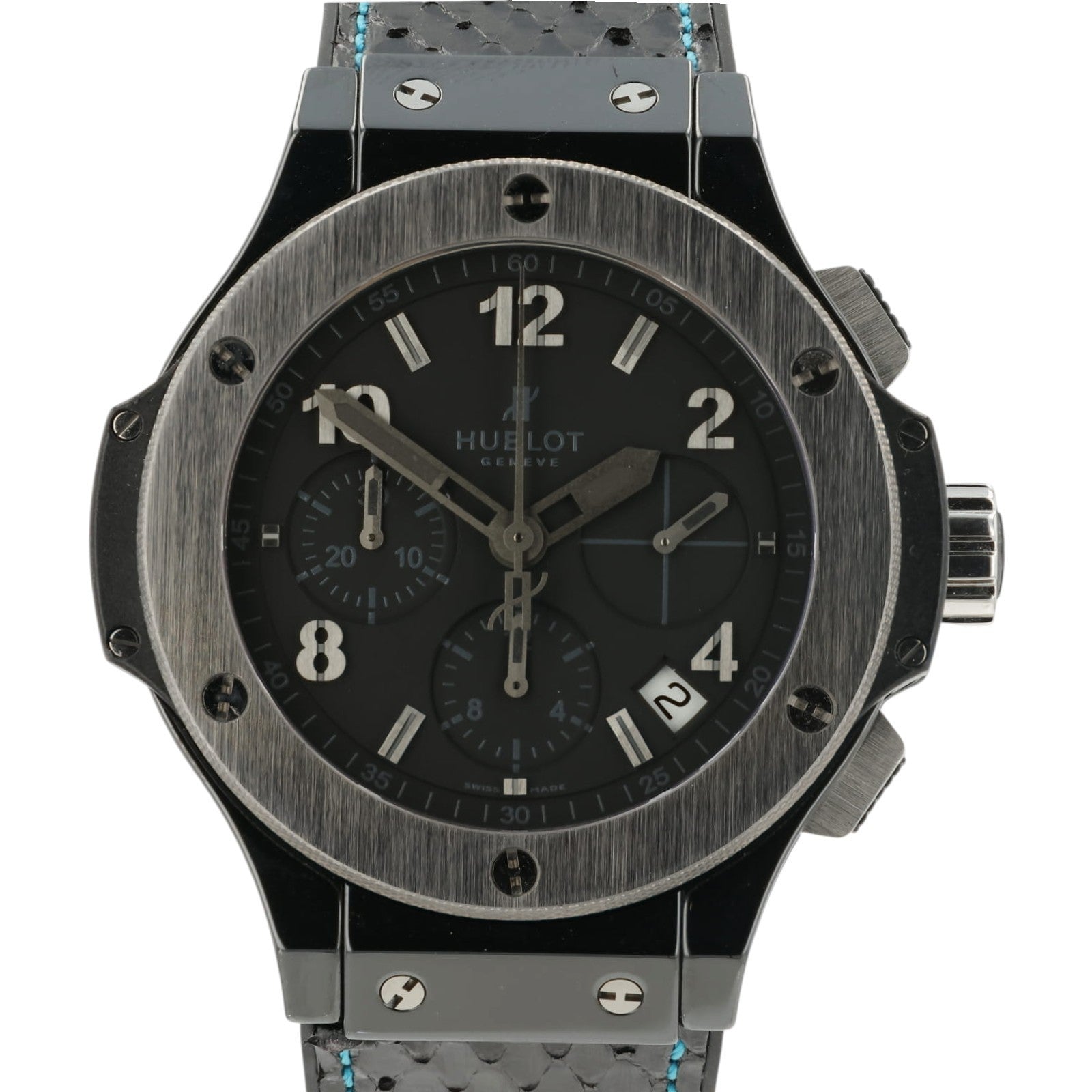 Hublot Big Bang Ice Black Dial Titanium & Ceramic 41mm Automatic  341.CT.130.RX