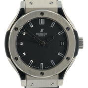 Hublot Classic Fusion Titanium Black Dial 33mm Quartz Women's  581.NX.1170.RX