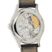 Chopard LUC GMT Silver Dial 18k White Gold 38mm Automatic Mens Watch 161867-1001