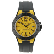Bvlgari Diagono Magnesium Yellow Dial Steel 41mm Automatic Men’s Watch DG 41 SMC