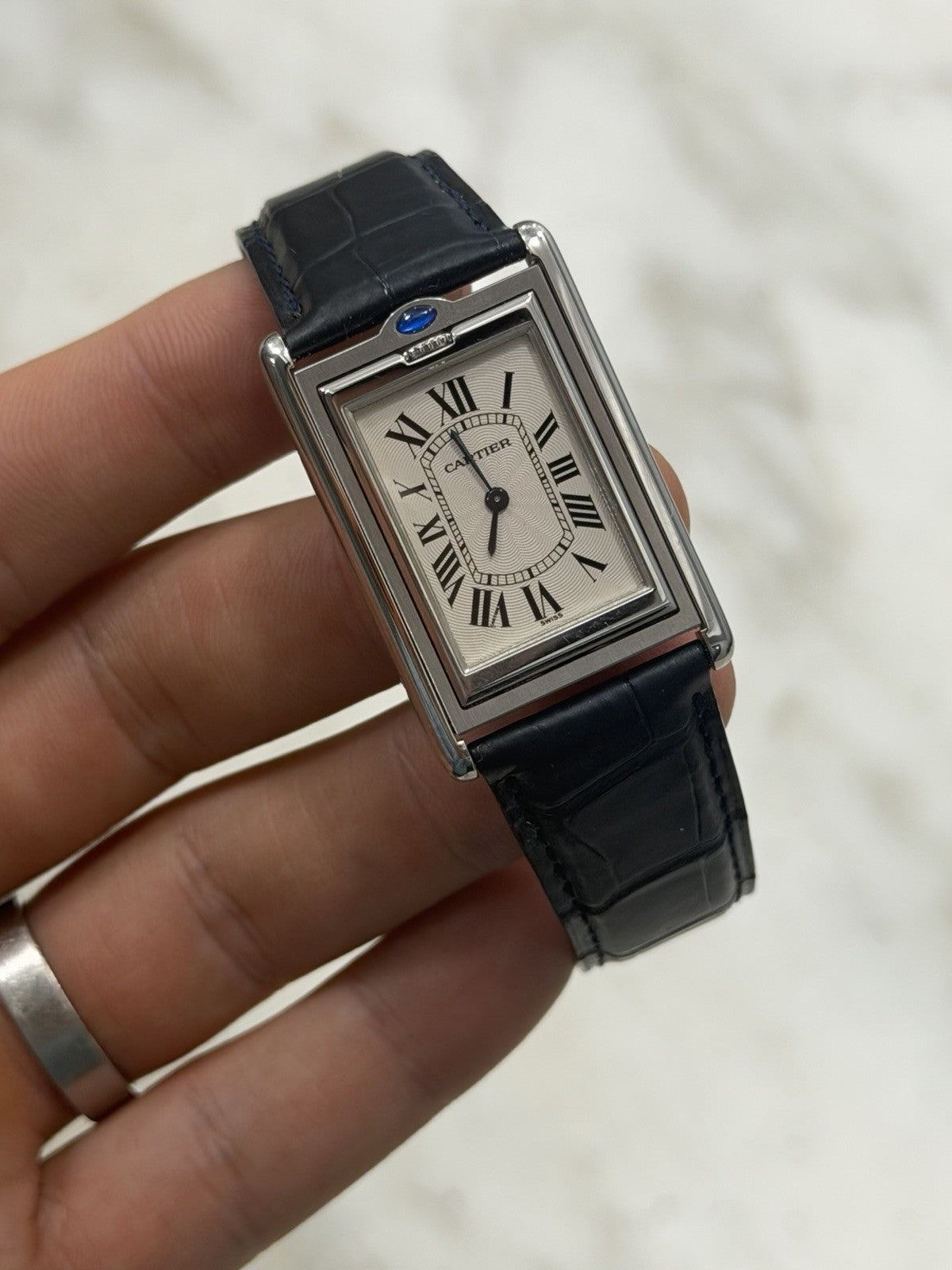 Cartier Tank Basculante 2390 Mens Mechanical Preserved Original Condition