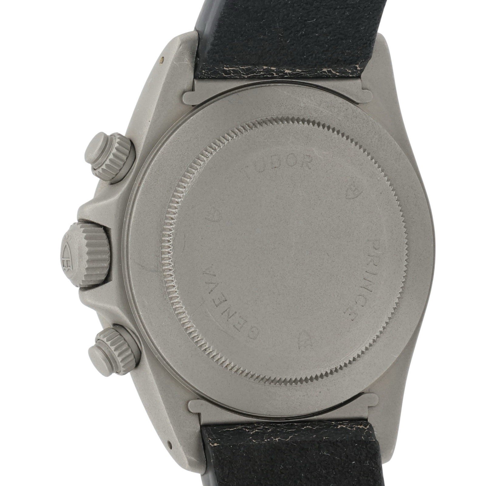 Tudor Prince Sand Blasted Steel Black Dial 40mm Automatic Mens Watch 79280P