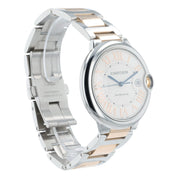 Cartier Ballon Bleu Silver Dial Rose Gold & Steel 42mm Automatic Mens W6920095