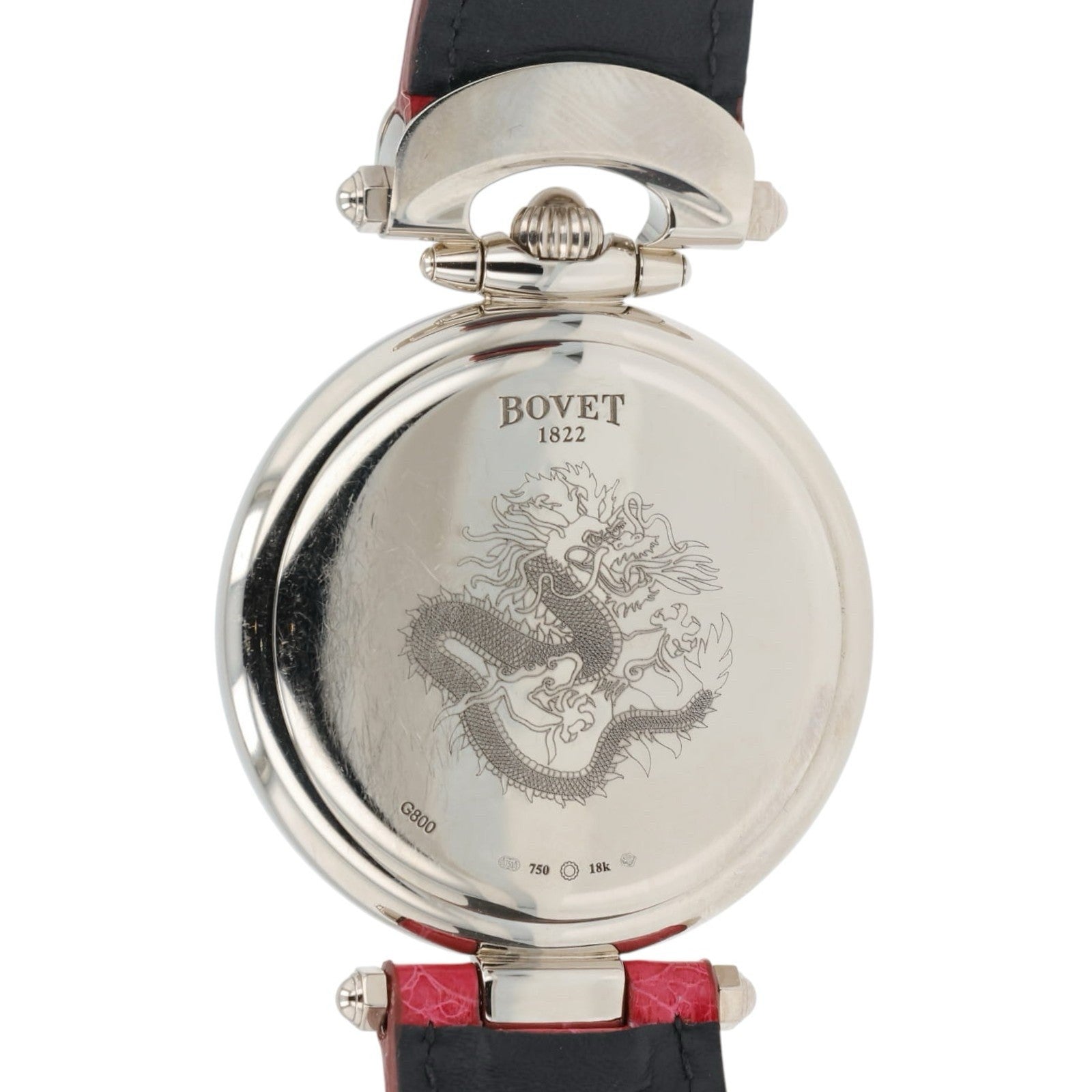 Bovet SD12 MOP with butterfly Motif Dial 18k White Gold 40mm Watch HMS5064-SD12