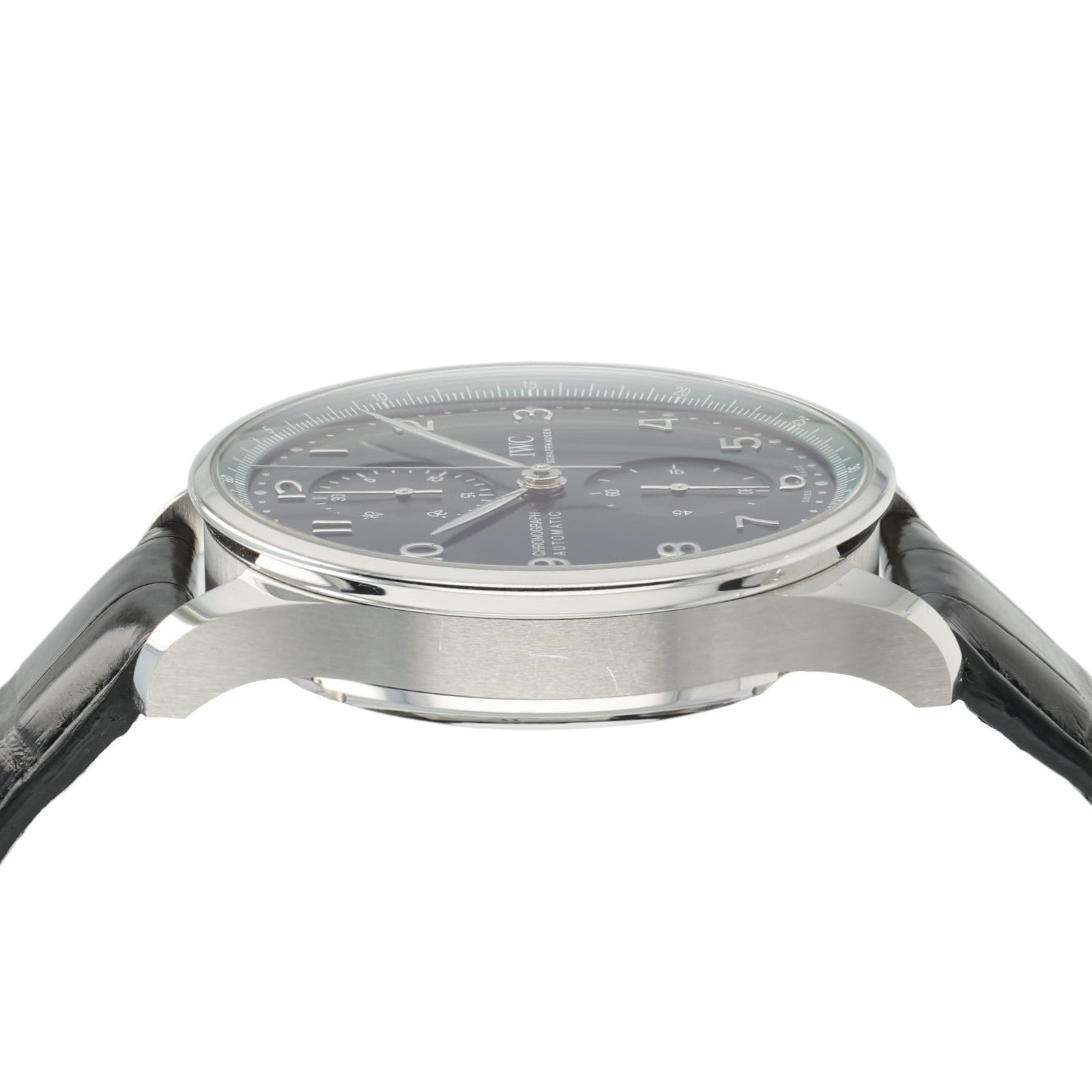 IWC Portugieser Green Dial Stainless Steel 41mm Automatic Mens Watch IW371615