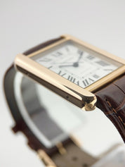 Cartier Tank Solo XL 18k Rose Gold and Steel 31mm Automatic Men’s Watch 3514