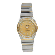 Omega Constellation Stainless Steel & Gold 27mm Quartz Women’s Watch