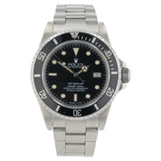 Rolex Sea-Dweller Stainless Steel Black Spider Dial 40mm Automatic Mens 16660