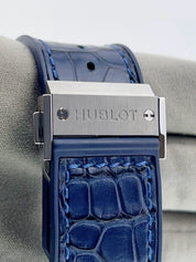 Hublot Classic Fusion Titanium Blue Dial 45mm Manual Wind Men’s 516.NX.7170.LR