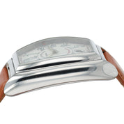 Franck Muller Conquistador Stainless Steel Silver Dial 34mm Automatic Watch