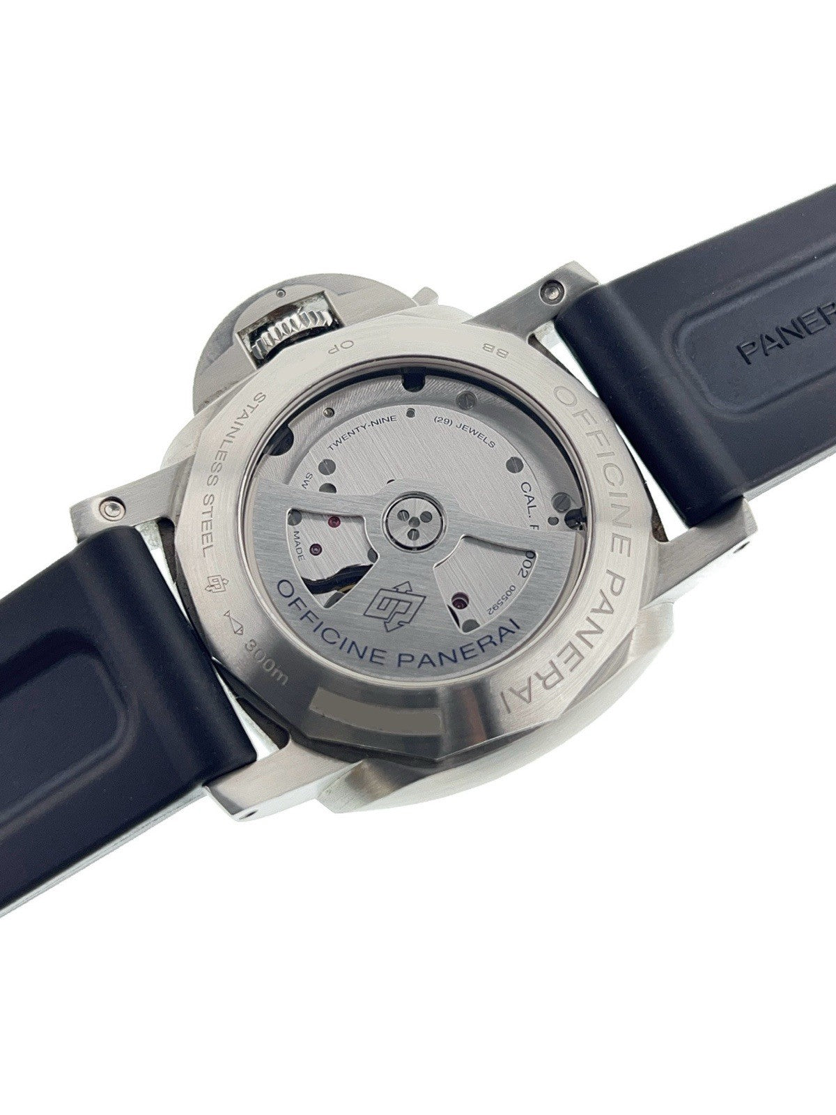 Panerai Luminor 1950 Stain. Steel Black Dial 44mm Automatic Mens Watch PAM00321