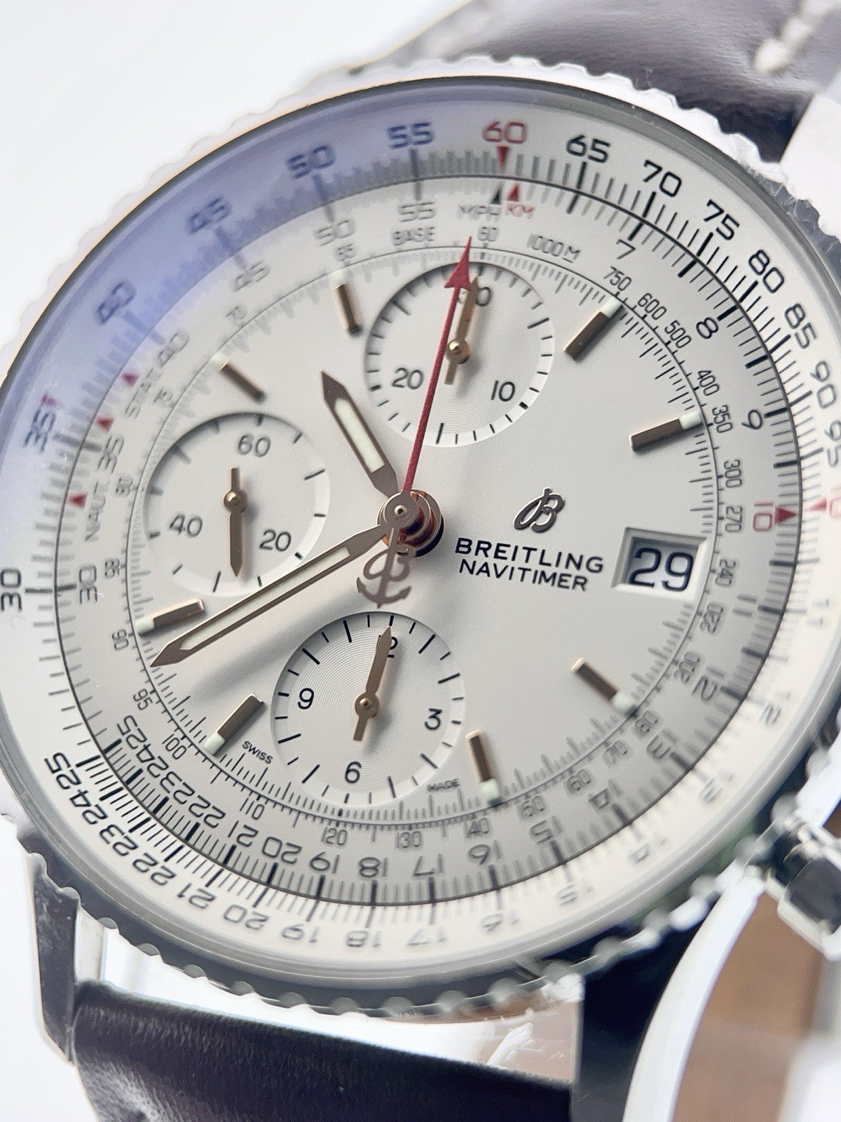 Breitling Navitimer Heritage Stainless Steel Off-White Dial 41mm Men's A13324