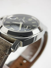 Panerai Luminor Stainless Steel Black Dial 44mm Automatic Men's Watch PAM0090