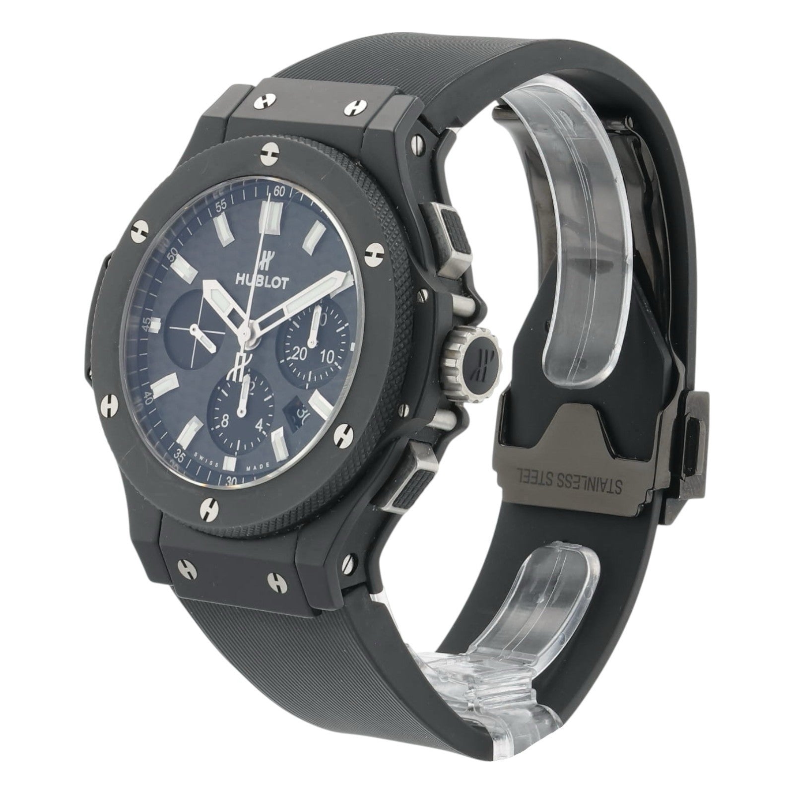 Hublot Big Bang Black Magic Ceramic Black Dial 44mm Automatic 301.CI.1770.RX