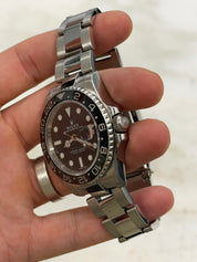 Rolex GMT Master II Black Dial Stainless Steel 40mm Automatic Men's 116710LN