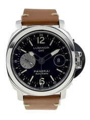 Panerai Luminor GMT Steel Black Dial 44mm Automatic Men’s Watch PAM00088