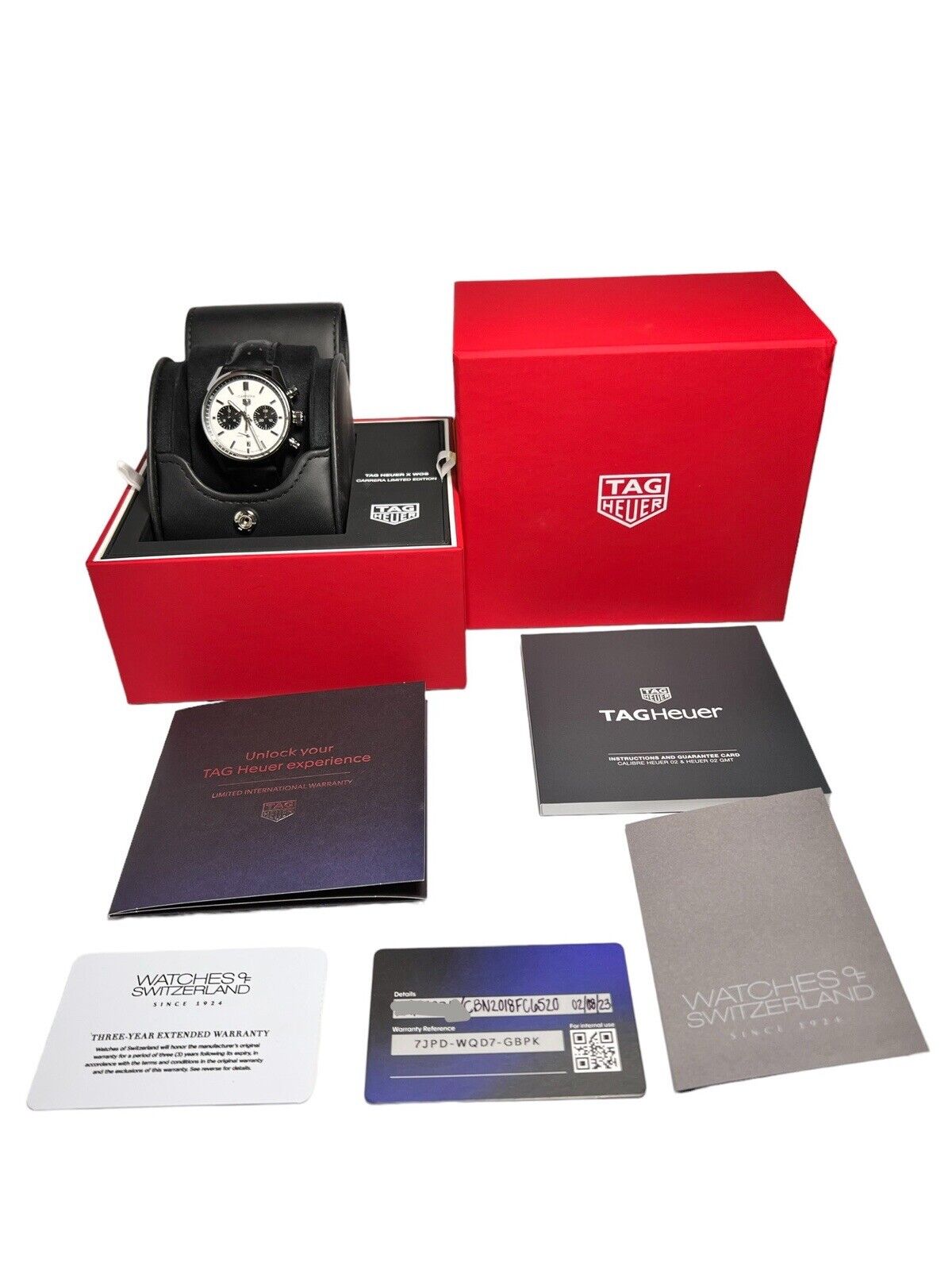 Tag Heuer Carrera Calibre Heuer 02 Limited Edition Panda Watches of Switzerland