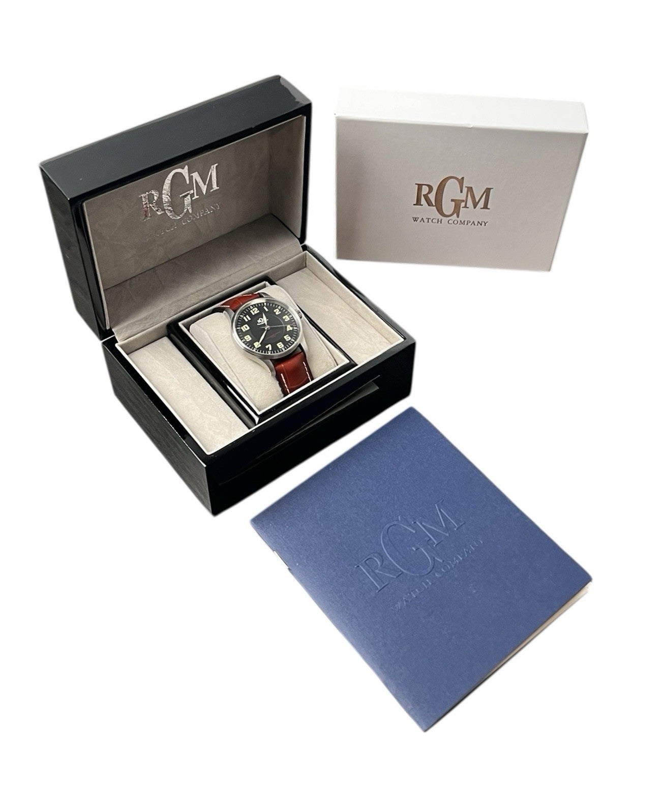 RGM Professional Black Dial Stainless Steel 38mm Automatic Men’s Watch 151-PR