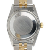 Rolex Datejust Champagne Dial Gold & Steel 36mm Automatic Mens Watch 16013