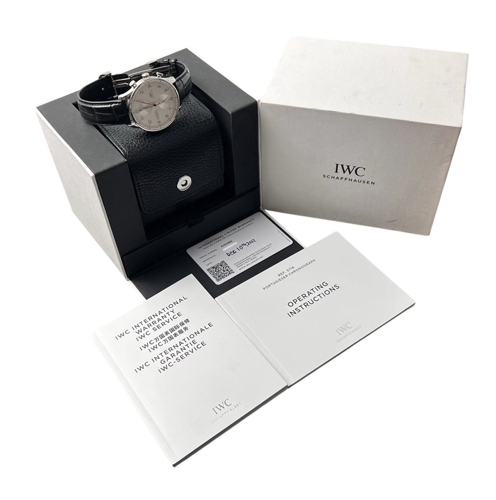 IWC Portuguese Silver Dial Stainless Steel 41mm Automatic Men’s Watch IW371604