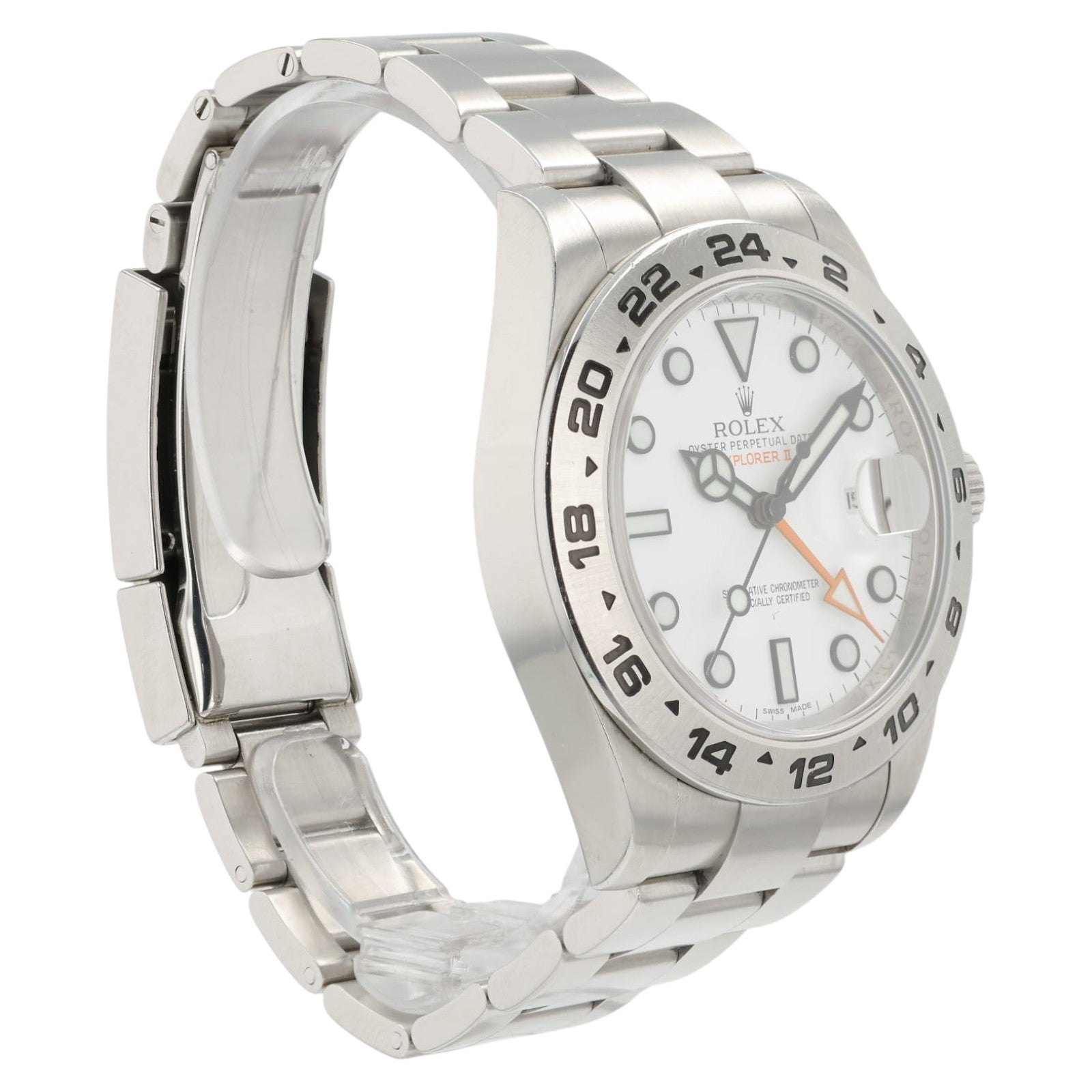 Rolex Explorer II White Dial Stainless Steel 42mm Automatic Mens Watch 216570