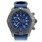 Breitling Super Avenger Titanium Blue Dial 48mm Automatic Men’s Watch V13375