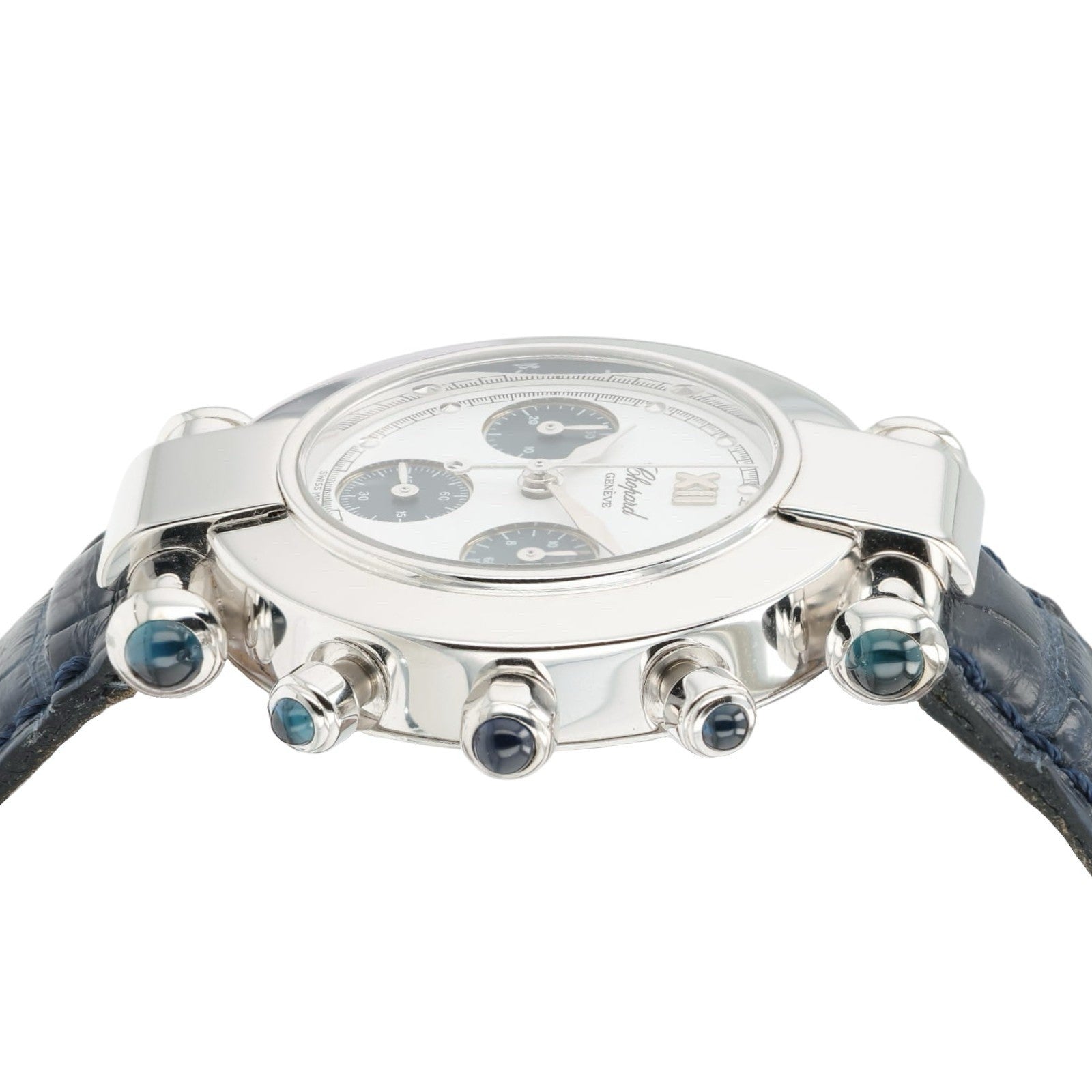 Chopard Imperiale White Dial 18k White Gold 32mm Quartz Ladies Watch 383157