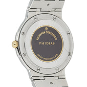 Vacheron Constantin Phidias Ivory Dial 18k Yellow Gold & Steel 28mm Quartz 16020